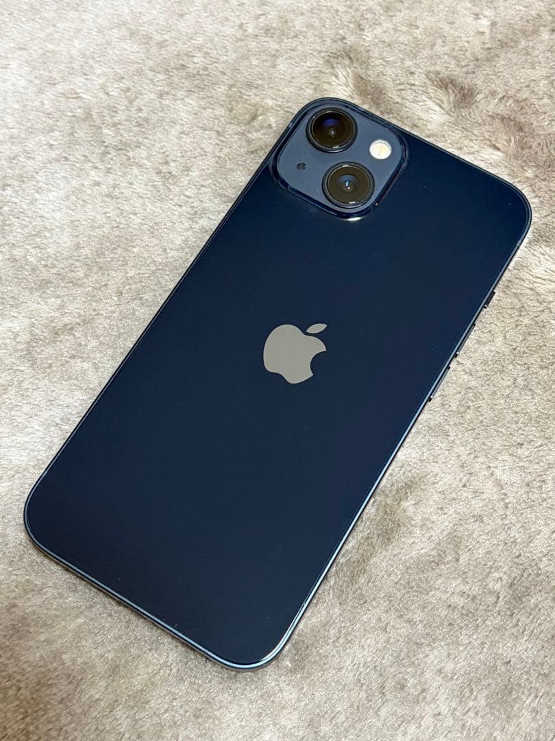 美品 アイフォン iPhone13 128GB SIMフリー ミッドナイト