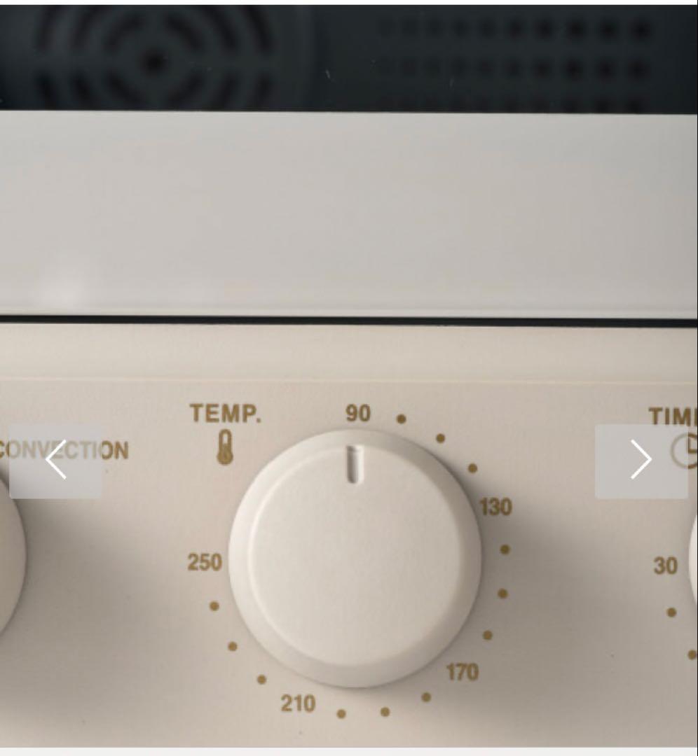 新品　ブルーノ　オーブントースター　スチール＆ベイク　ホワイト　定価16,500