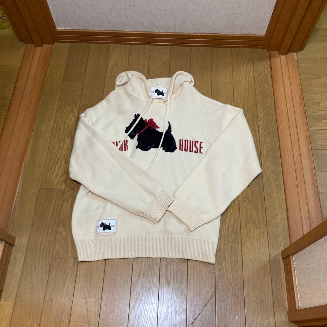 PINK HOUSE スコティッシュテリア パーカー