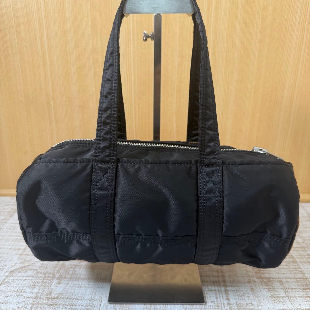 PORTER ポーター タンカー ドラムバックミニ ボストンバック　ブラック
