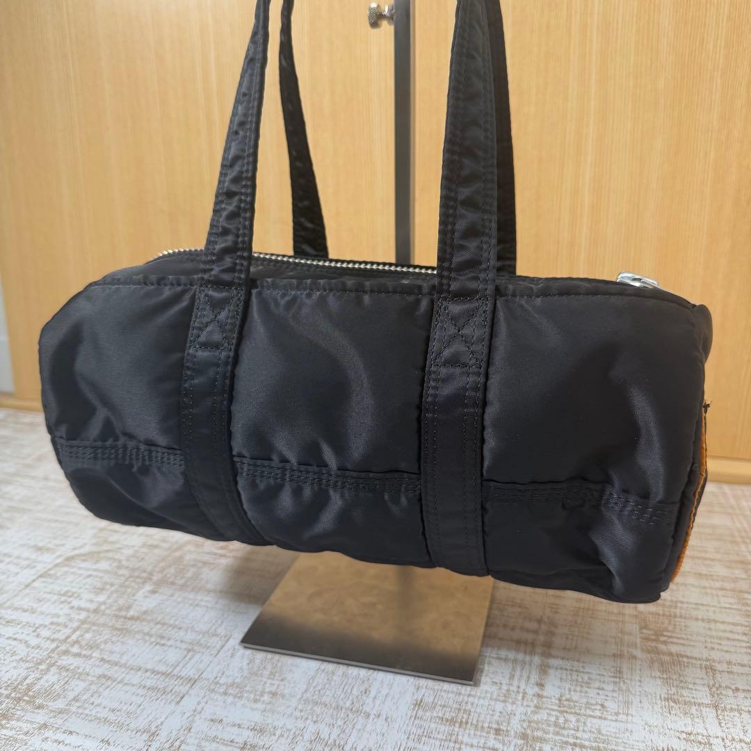 PORTER ポーター タンカー ドラムバックミニ ボストンバック　ブラック