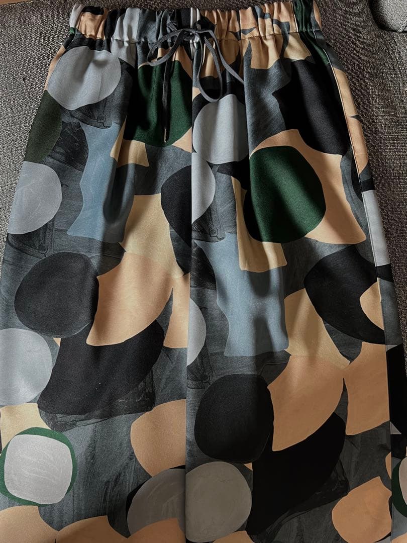 Ballsey▪️ブロッキープリント タックイージーパンツ 24aw