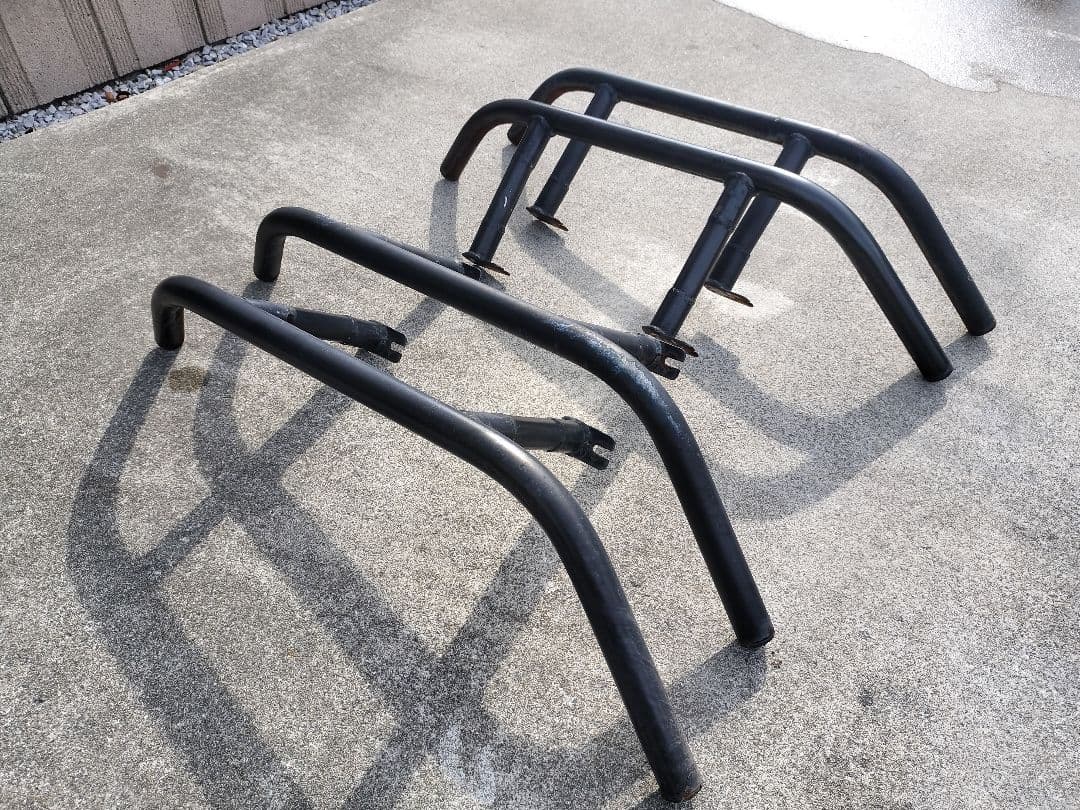 carafull13さん専用　ジムニー 鉄製パイプフェンダー 出幅約230mm