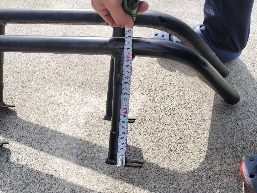 carafull13さん専用　ジムニー 鉄製パイプフェンダー 出幅約230mm