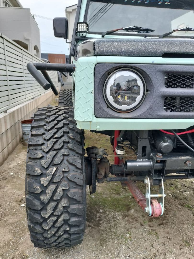 carafull13さん専用　ジムニー 鉄製パイプフェンダー 出幅約230mm