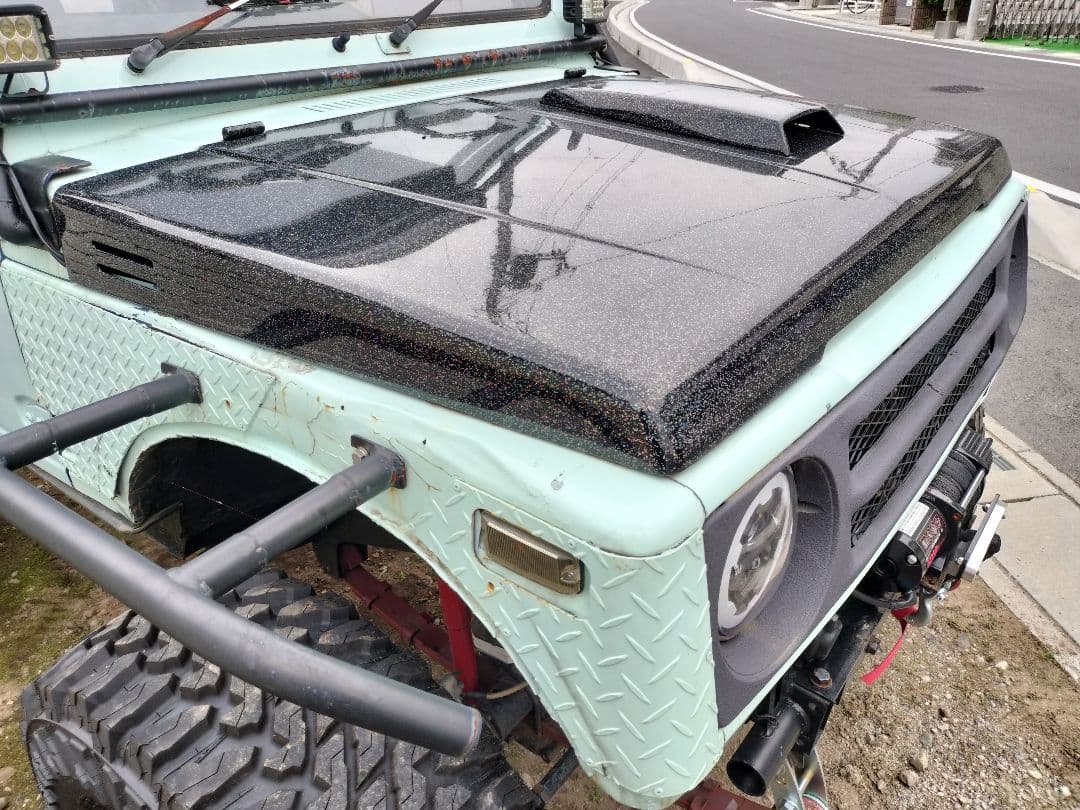 carafull13さん専用　ジムニー 鉄製パイプフェンダー 出幅約230mm