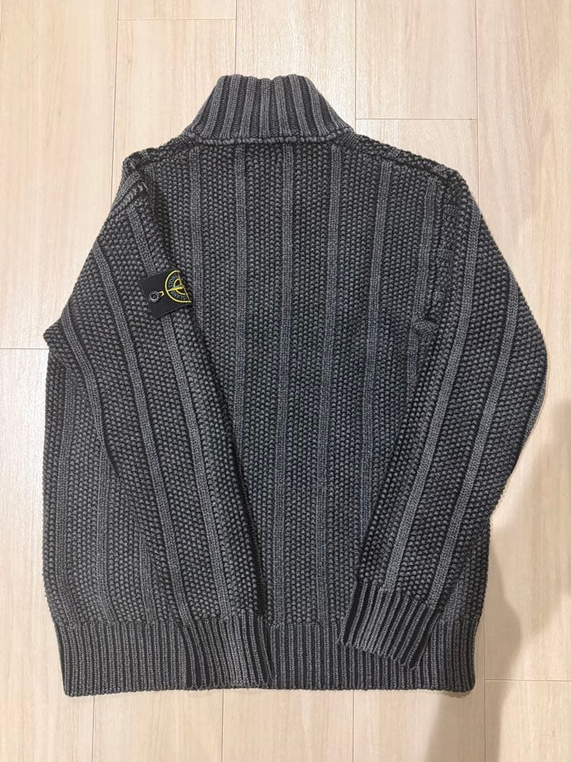 な*と様 上杉柊平着用 STONE  ドライバーズニット M zip