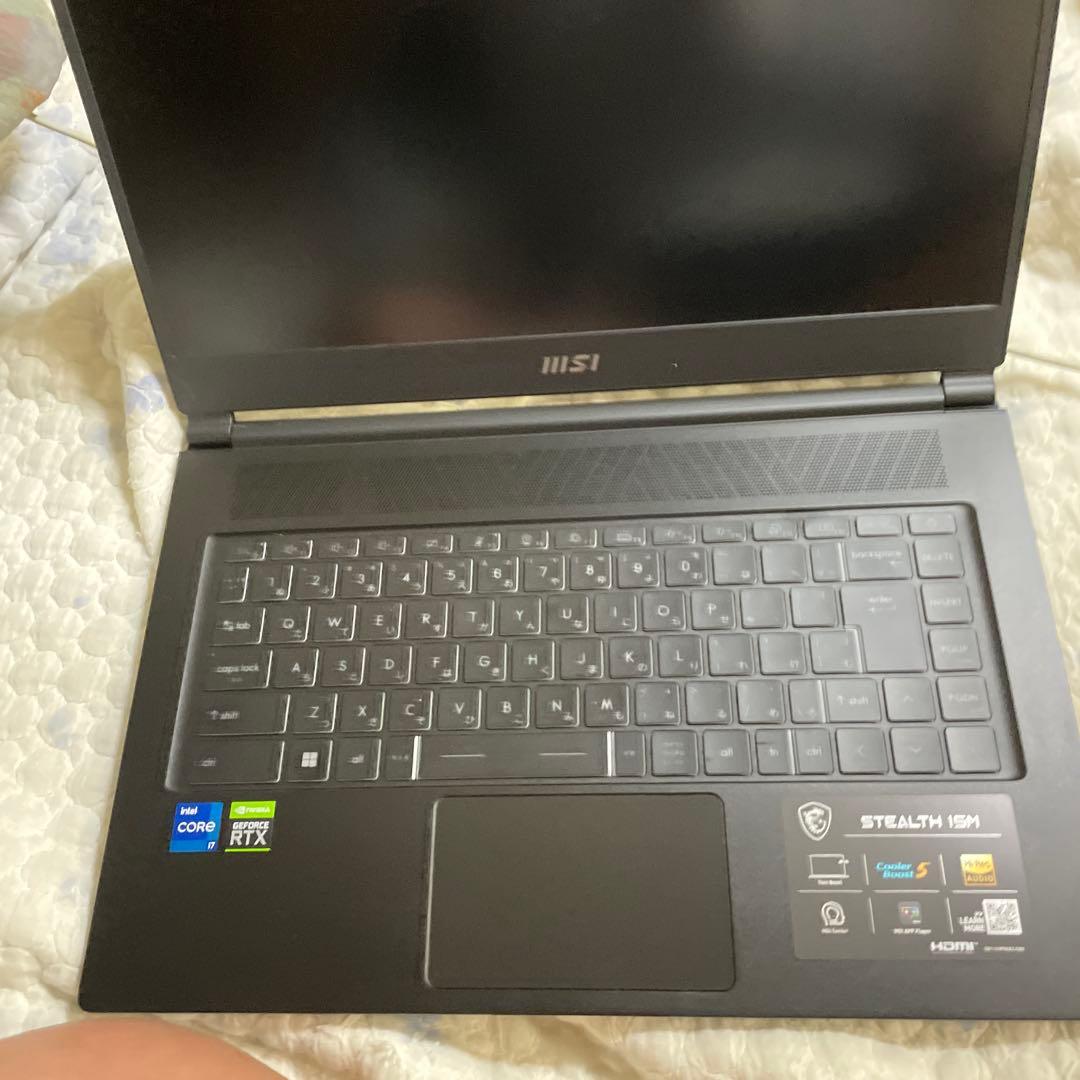 Windowsノート本体 MSI Stealth 15M NVIDIA GeForce RTX 3060