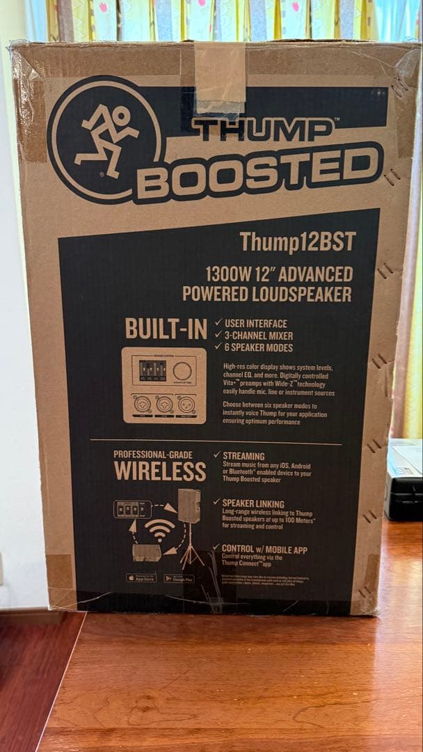 MACKIE Thump12BST スピーカー2台＋カバー＋スタンド 1300W