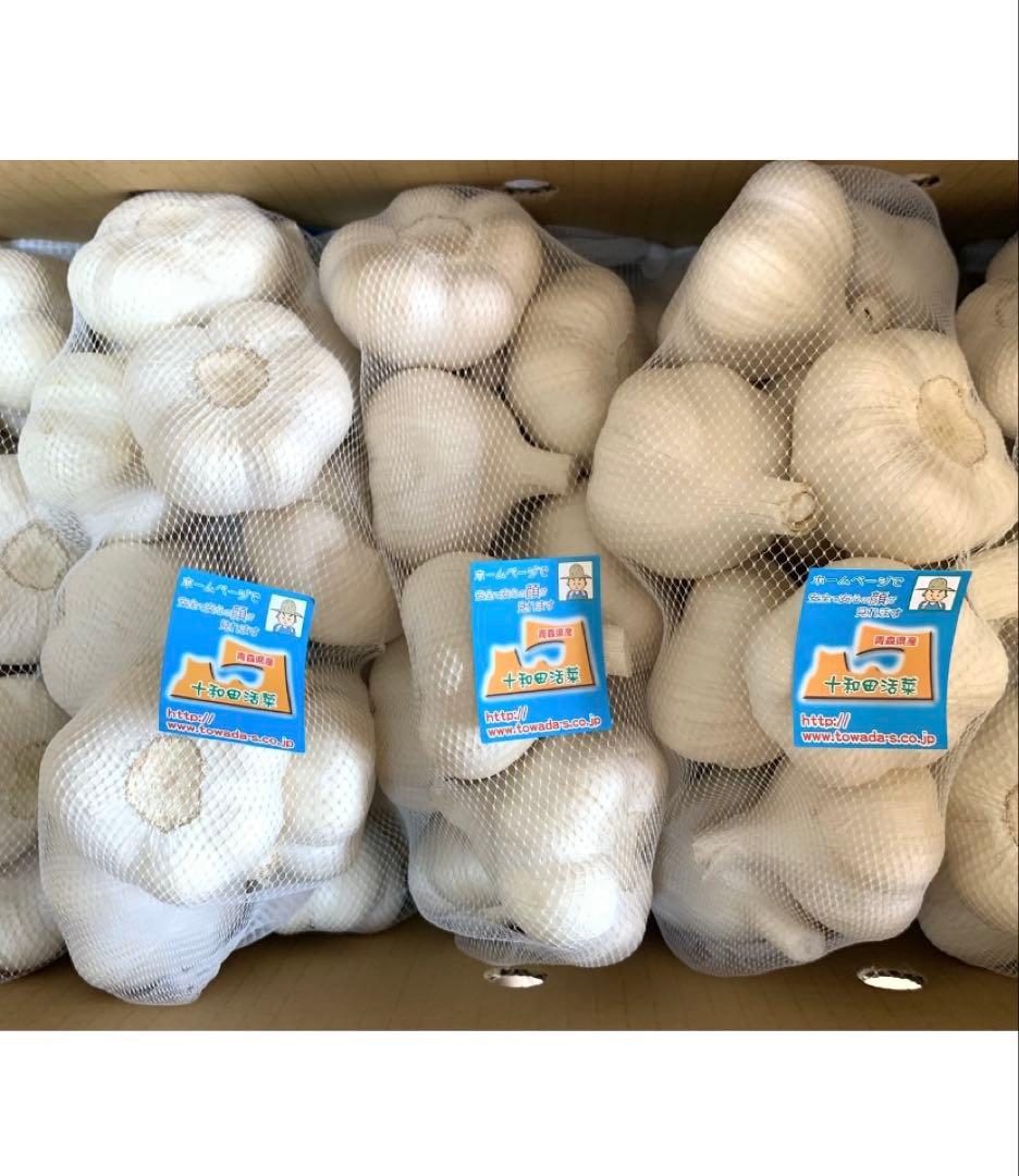 にんにく4キロ　最高級にんにく　厳選にんにく　ホワイト六片種にんにく　A品M