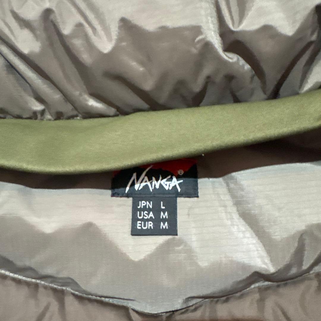 NANGA オーロラテックス スタンドカラー ダウンベスト