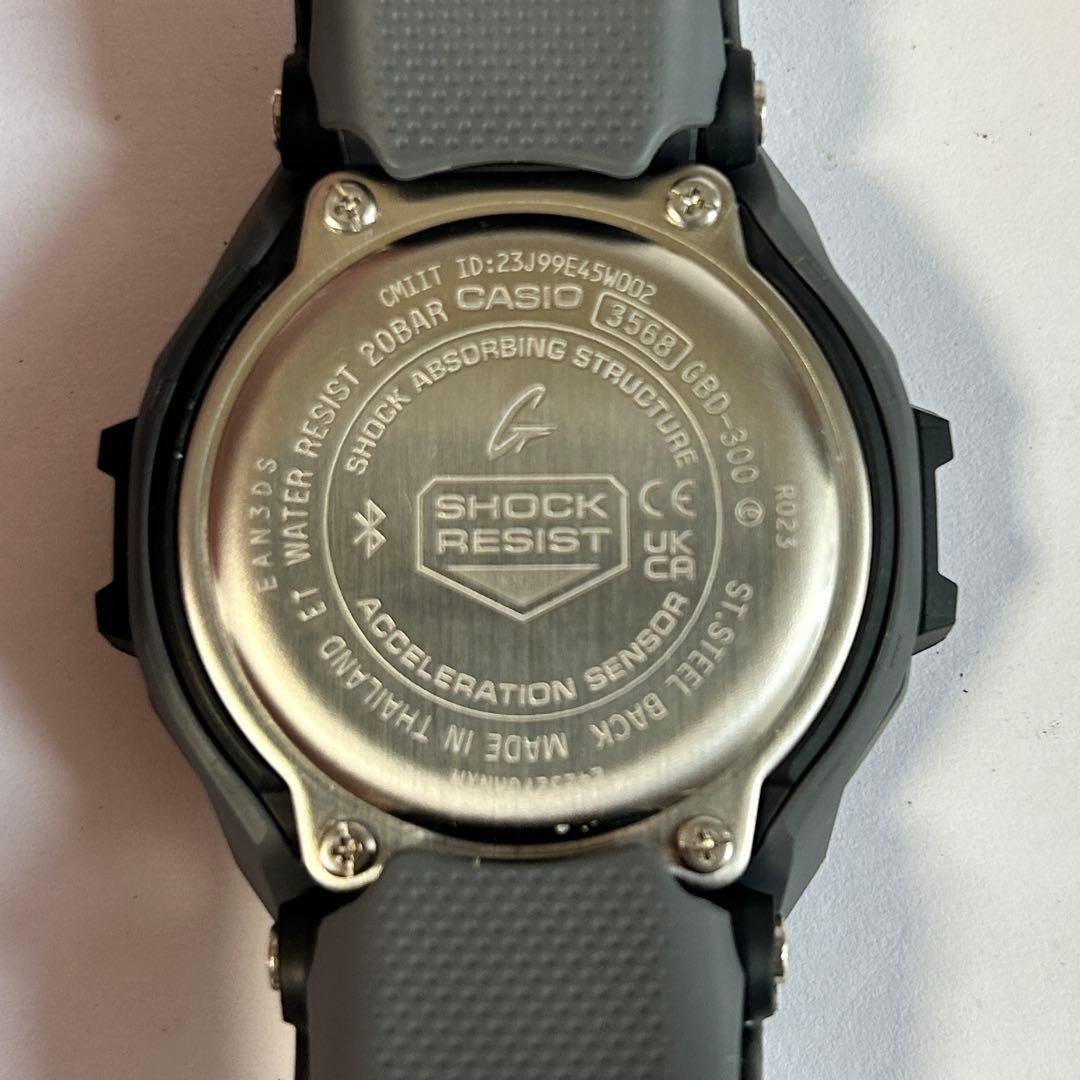 【美品＋保証書/箱】CASIO G-SHOCK GBD-300