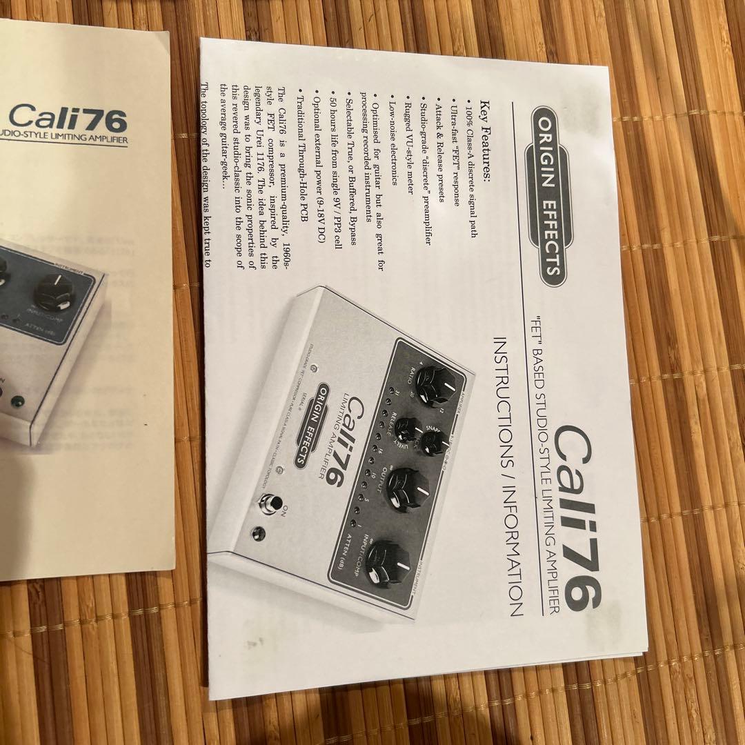 Origin Effects Cali76 コンプレッサー