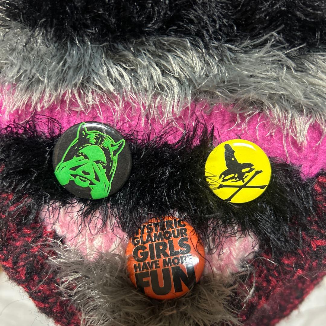 専用HYSTERIC GLAMOUR SHAGGY BORDER ニットキャップ