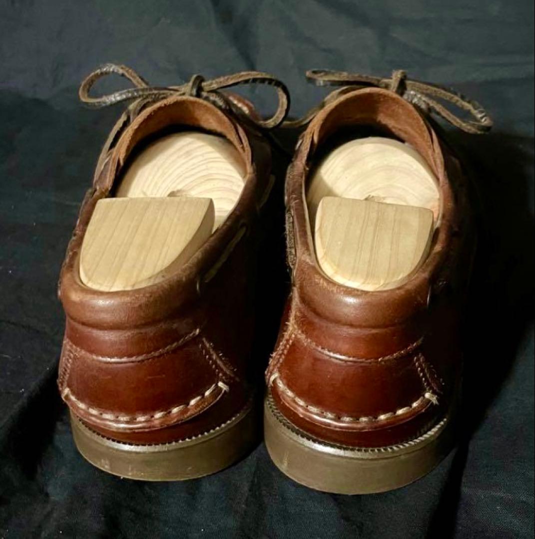 Paraboot デッキシューズ ブラウン レザーシューズ