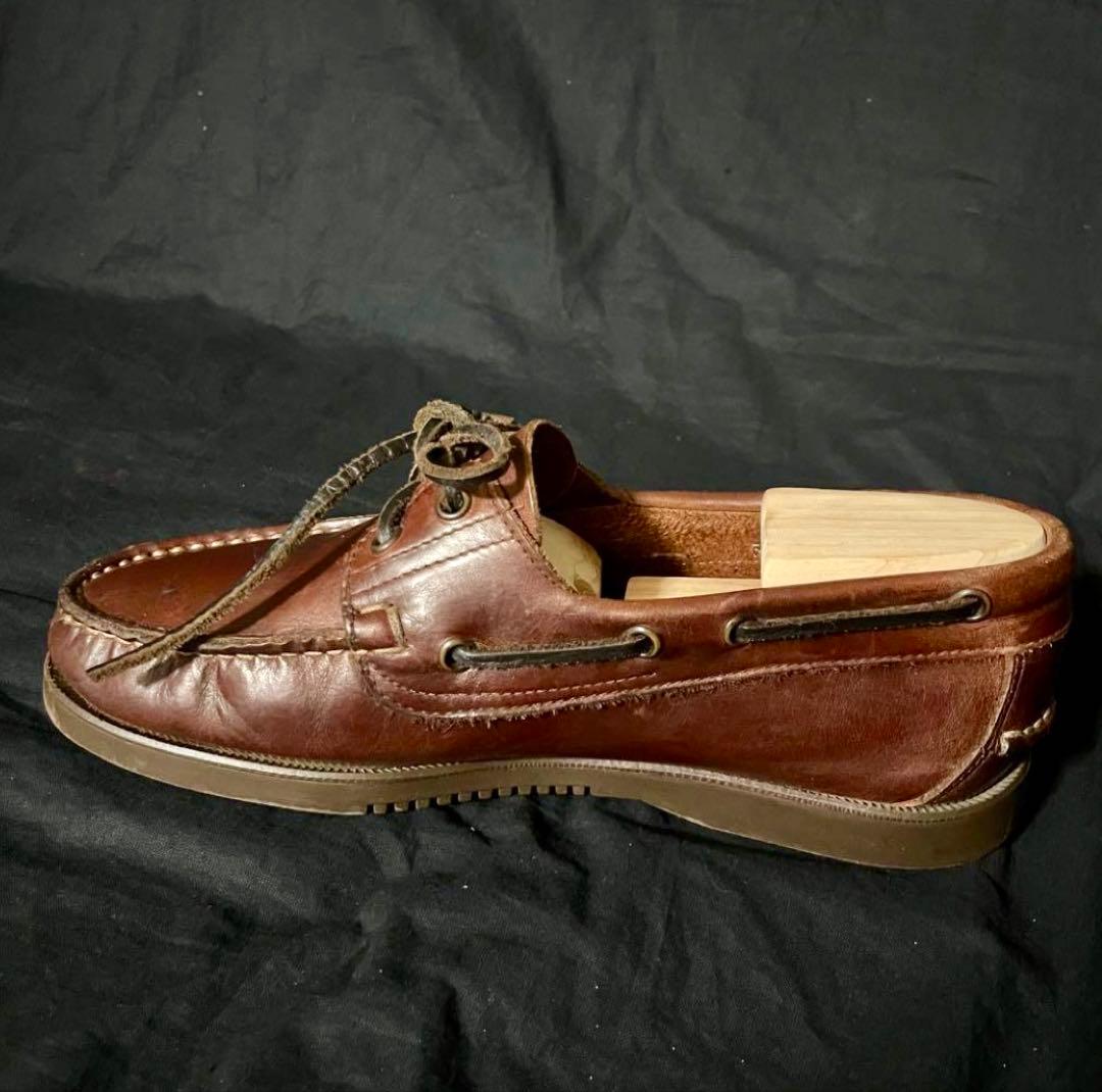 Paraboot デッキシューズ ブラウン レザーシューズ