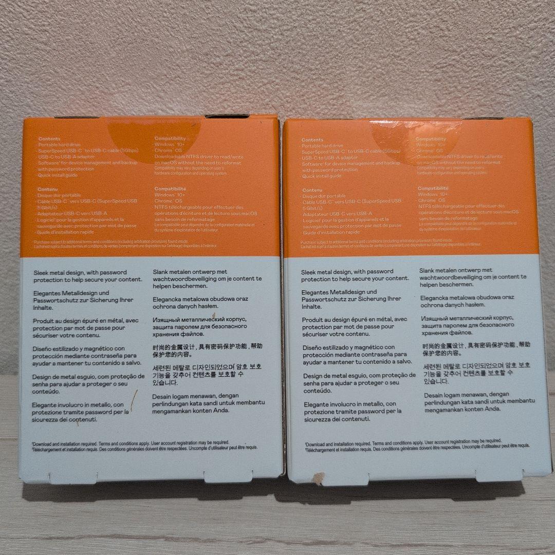 WD My Passport Ultra 2TB 2個セット