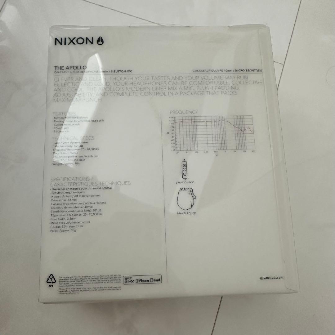新品　レア　NIXON THE APOLLO ヘッドフォン