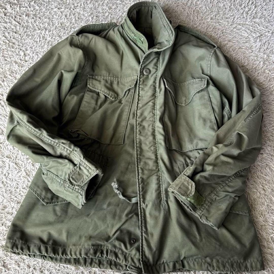 米軍ミリタリージャケット　made in USA M-65 82年製　80,s