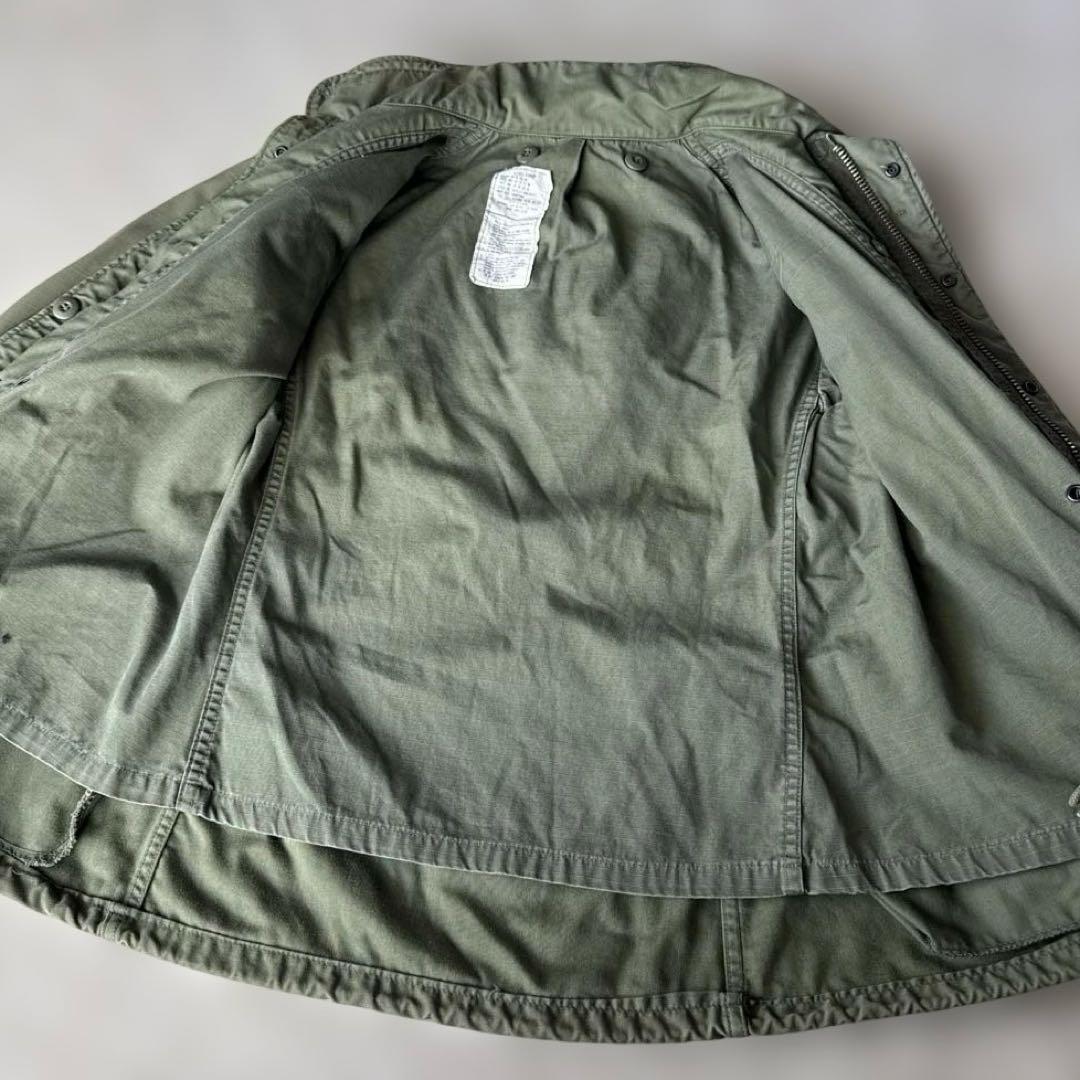 米軍ミリタリージャケット　made in USA M-65 82年製　80,s