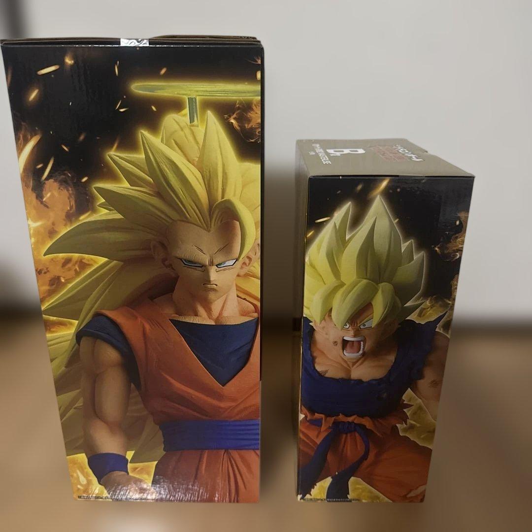 ドラゴンボール　一番くじ　A賞　超サイヤ人3孫悟空　B賞　超サイヤ人孫悟空