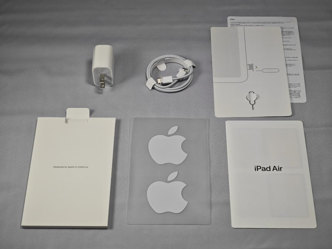 【セット】iPad Air/Gen5/10.9in/256GB/SIMフリー