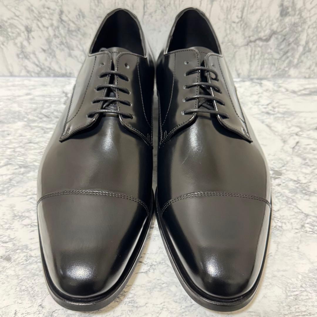 【新品未使用】REGAL ストレートチップ ガラスレザー ブラック 27cm