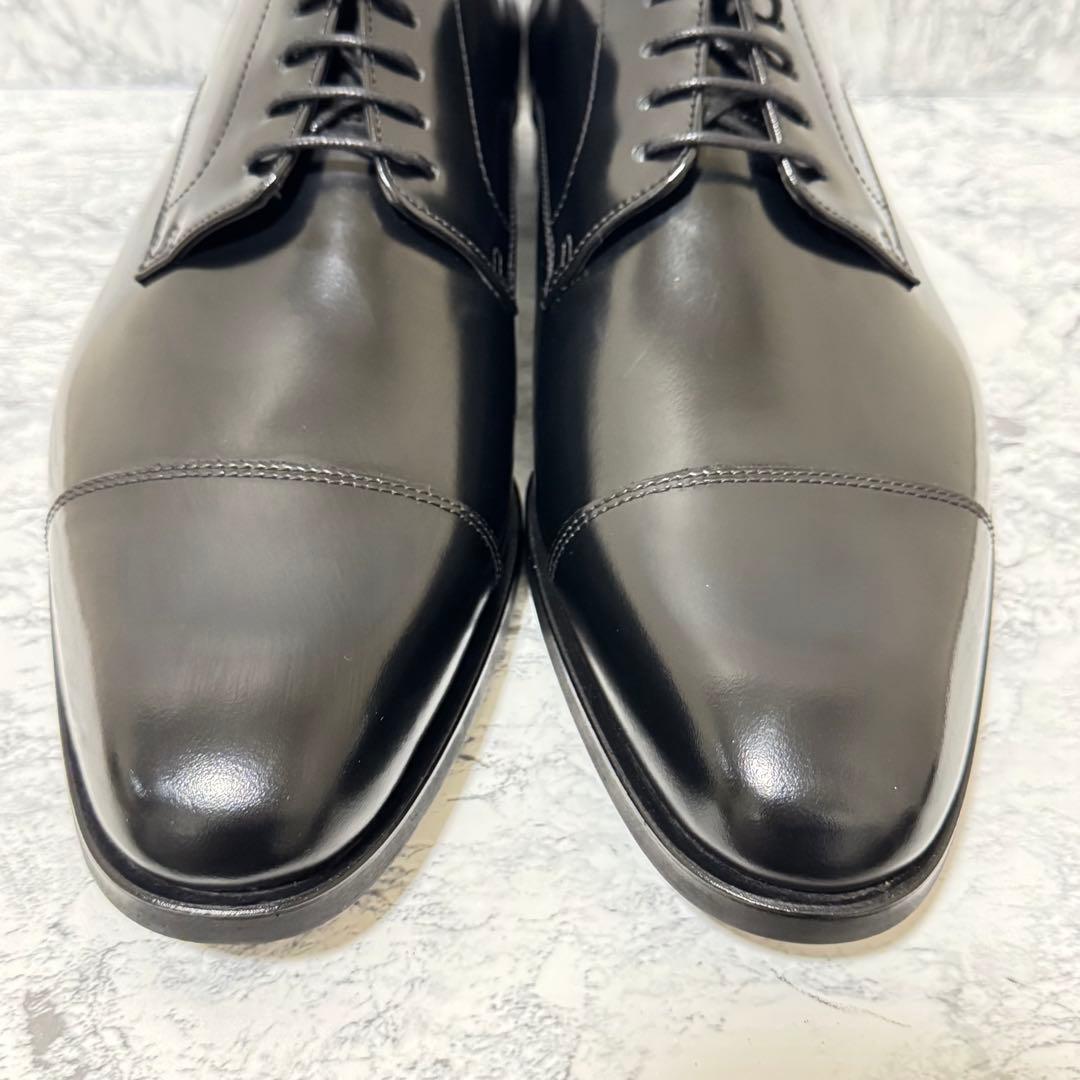 【新品未使用】REGAL ストレートチップ ガラスレザー ブラック 27cm