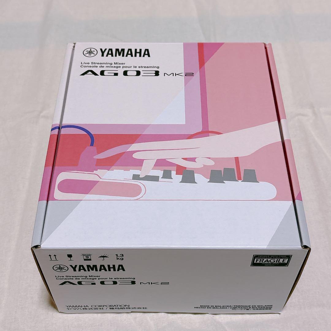 YAMAHA AG03 MK2ライブストリーミング オーディオインターフェース