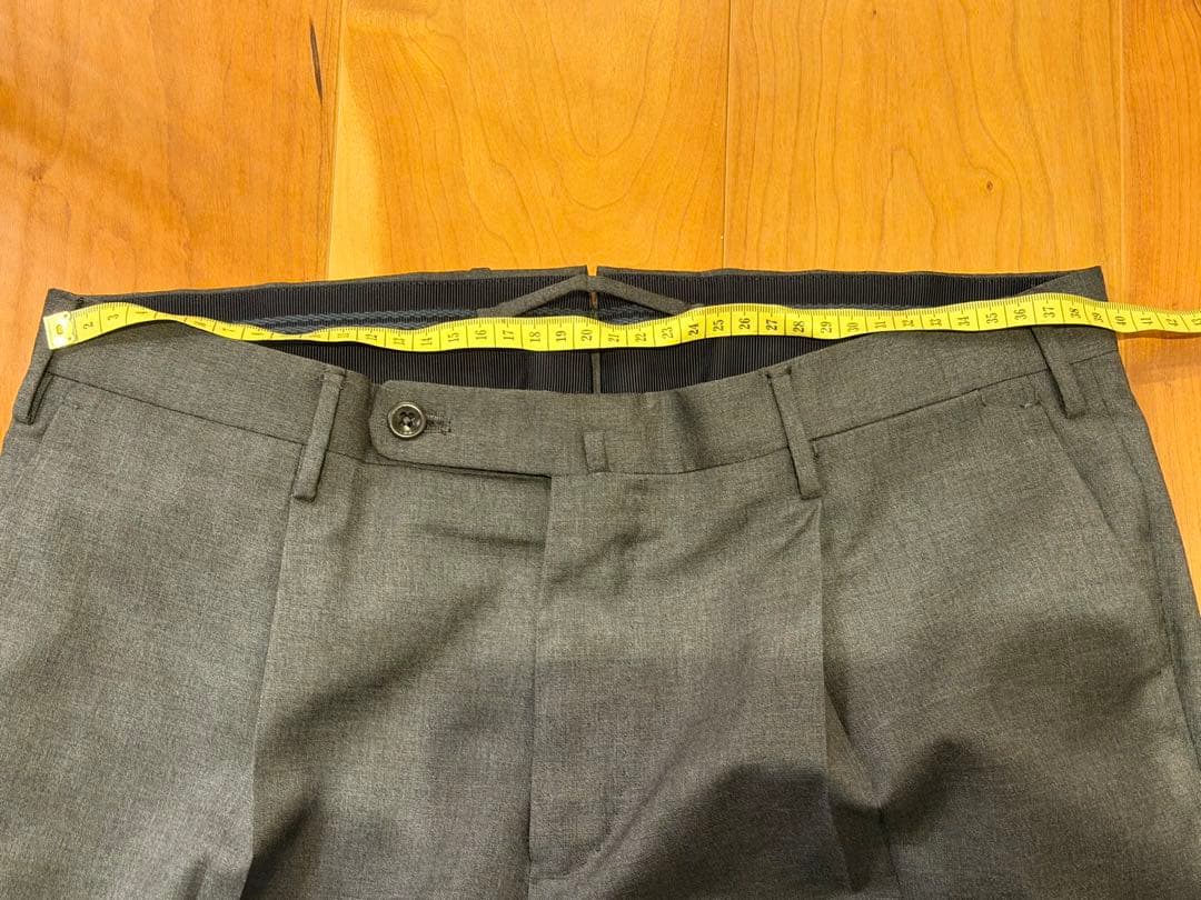 極美品　INCOTEX スラックス スリムフィット 48 グレー