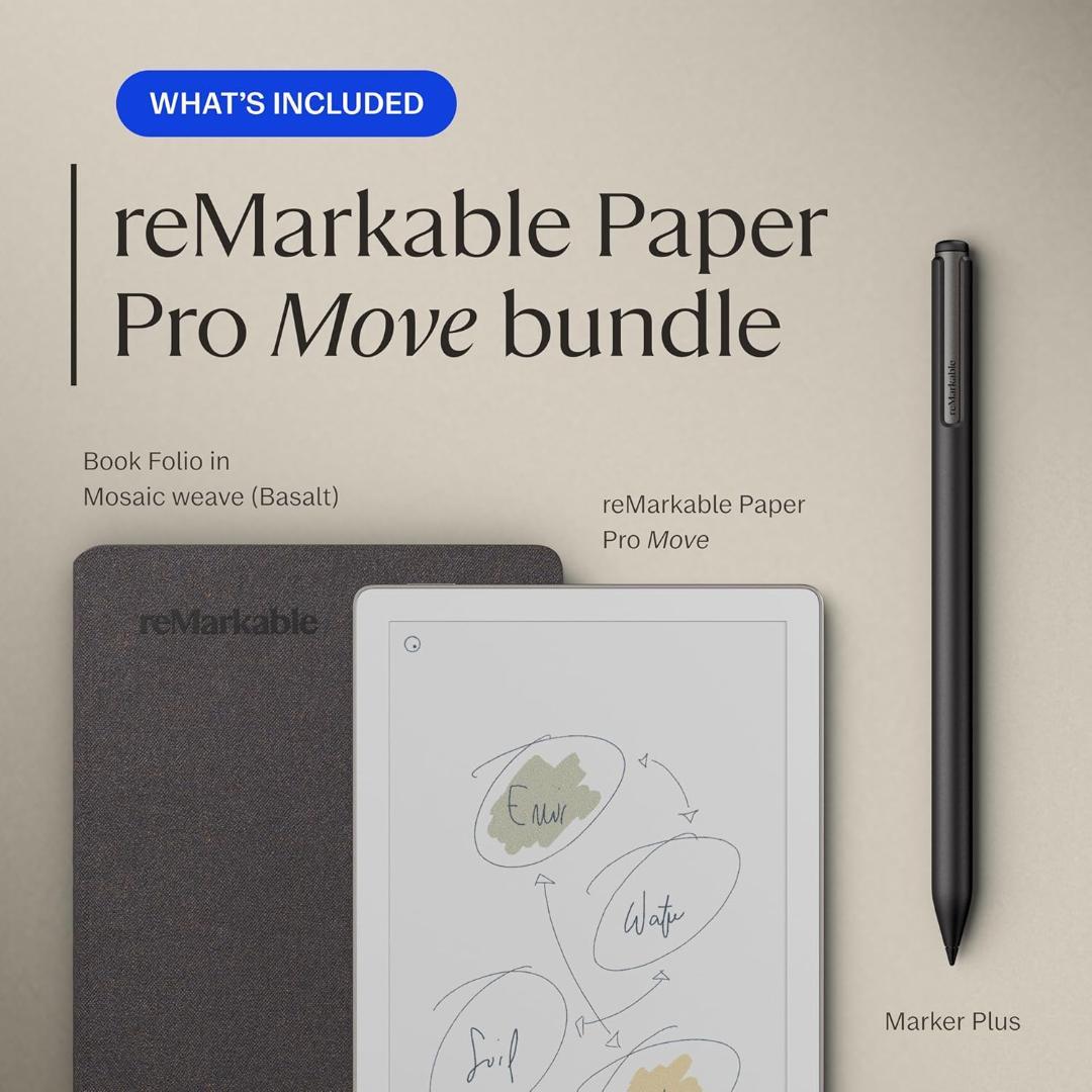 【新品】reMarkable PaperProMove +pen +Folio