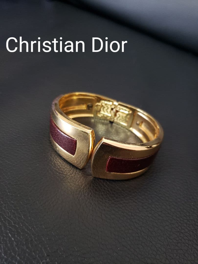 Christian Dior GERMANY ゴールドバングル ヴィンテージ