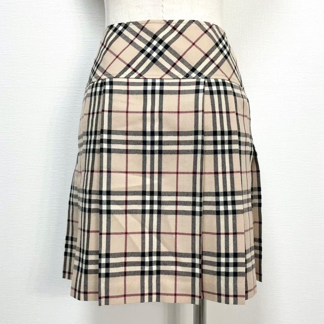 y2k❤️ BURBERRY BLUE LABEL ノバチェック プリーツスカート