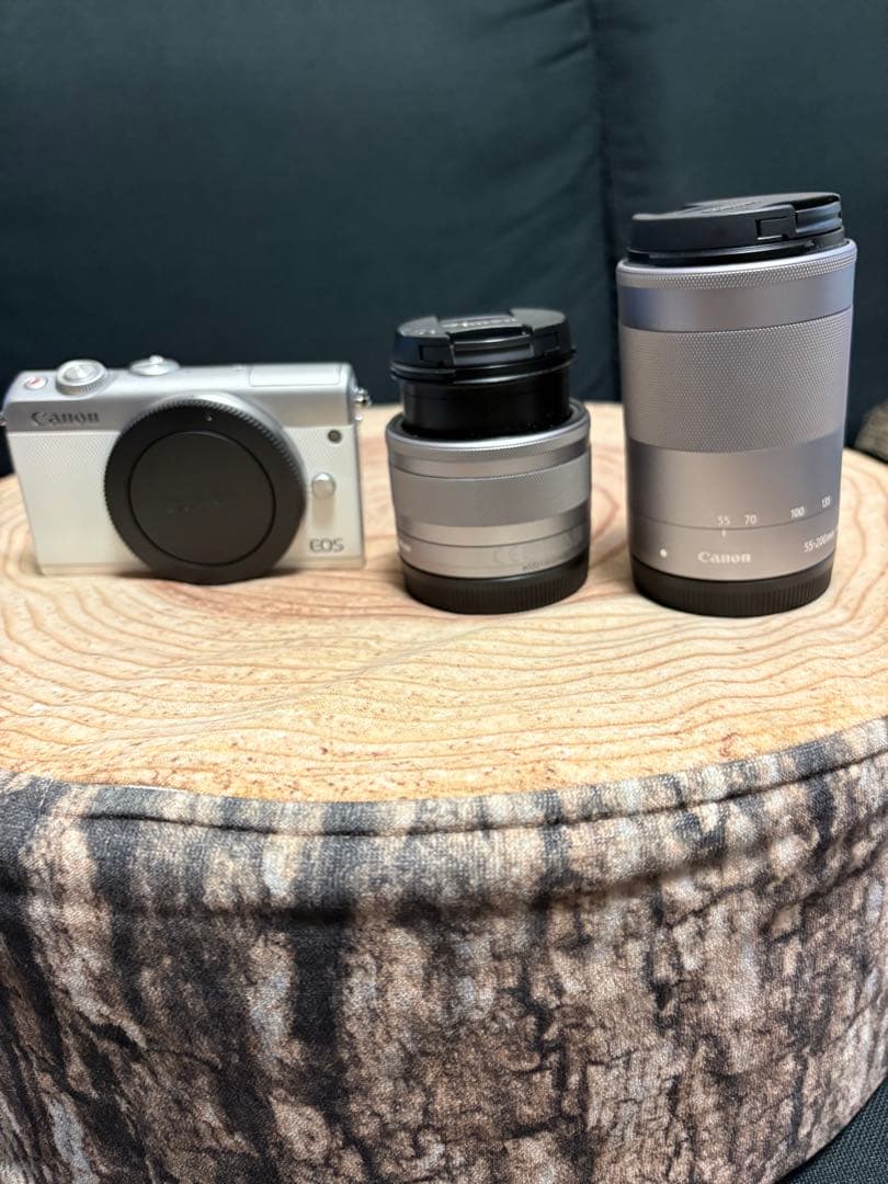 Canon EOS M100 ミラーレス一眼 2本レンズ付き