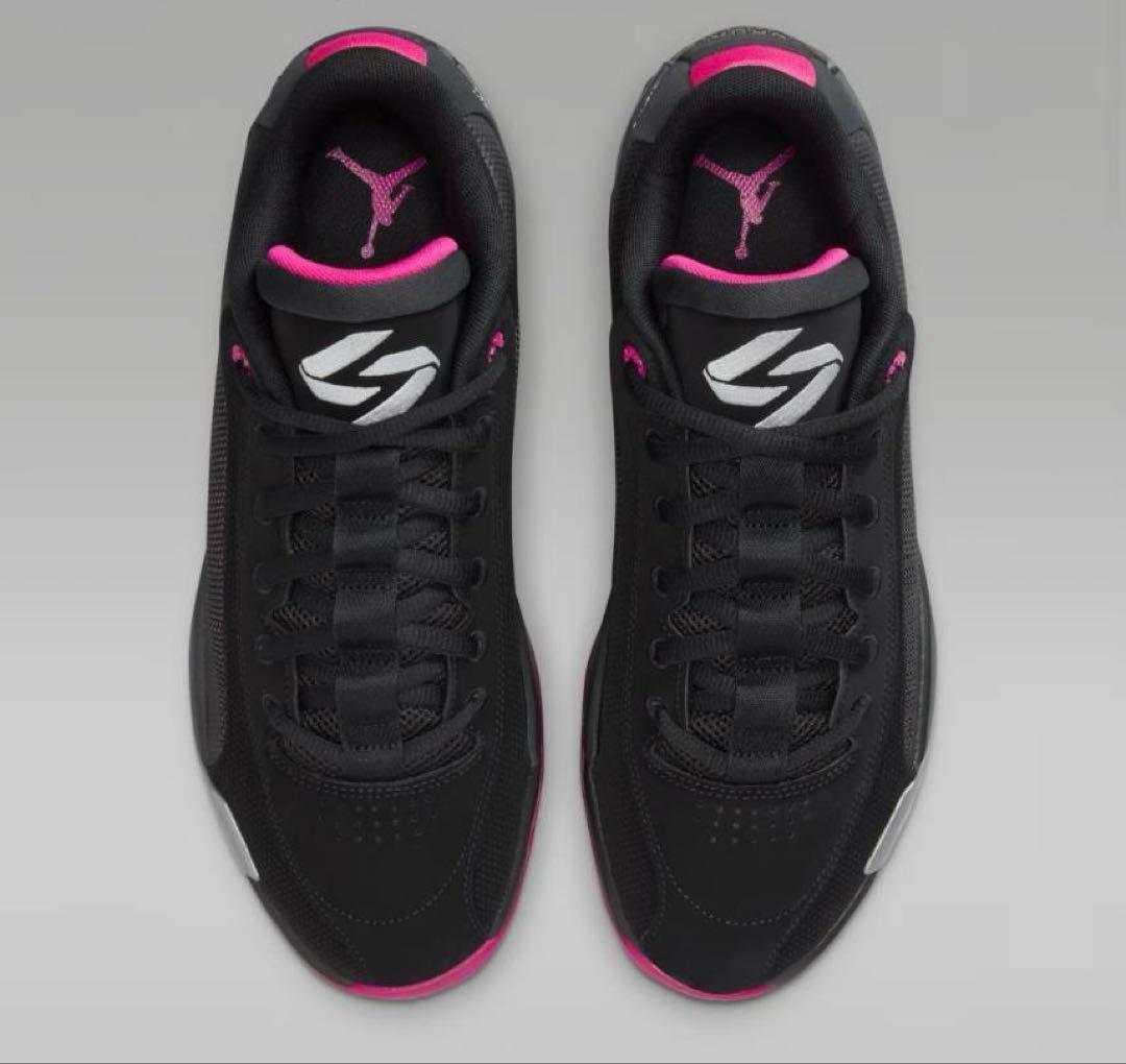 けーご　luka77 Jordan バスケットボールシューズ 黒/ピンク