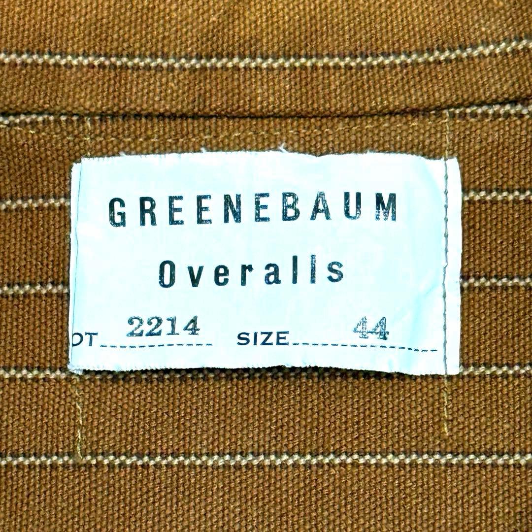 ウエアハウス グリーンバウムオーバーオールズ 2214 サイズ44 日本製 美品