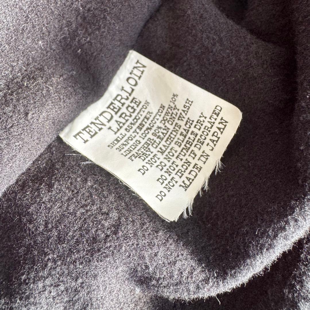 希少 TENDERLOIN ダウンベスト リアルツリー L