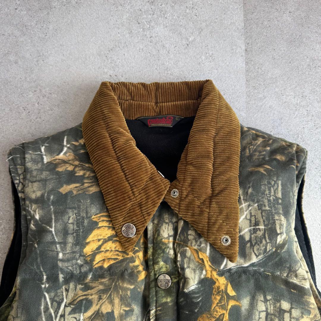 希少 TENDERLOIN ダウンベスト リアルツリー L