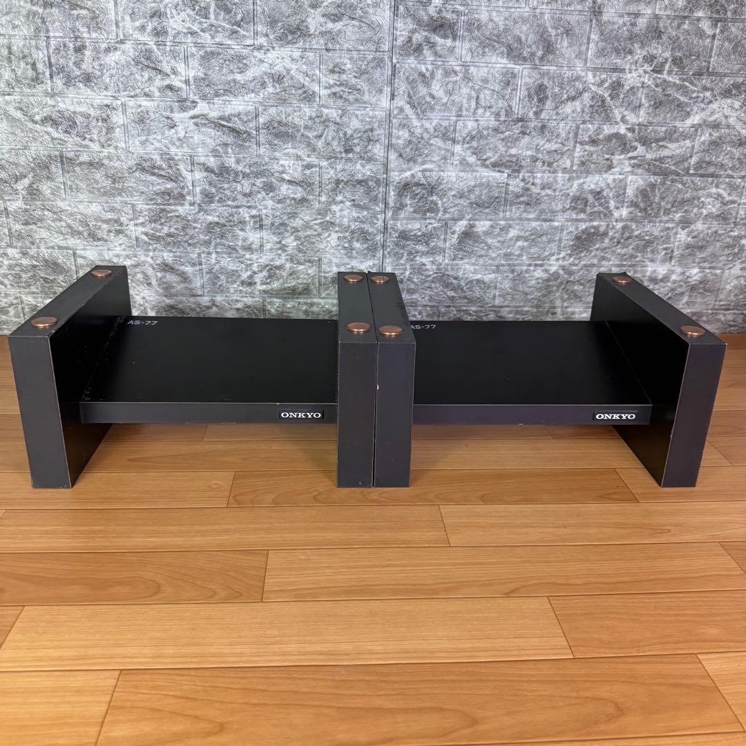 【良品】ONKYO AS-77 スピーカースタンド