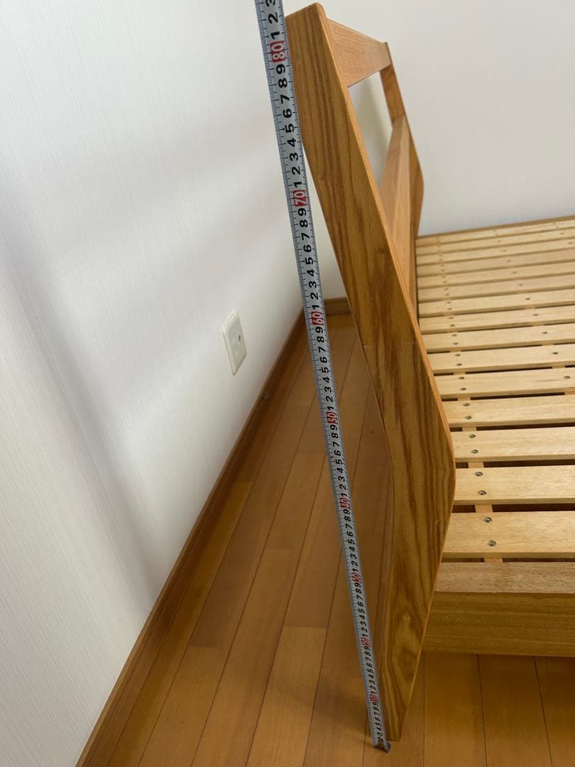 無印良品　ダブルベッドフレーム