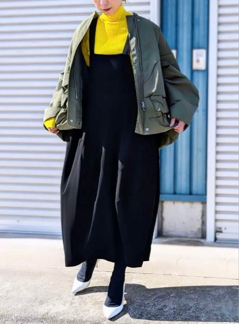 エンフォルド　SOLID BLOUSON カーキ　38