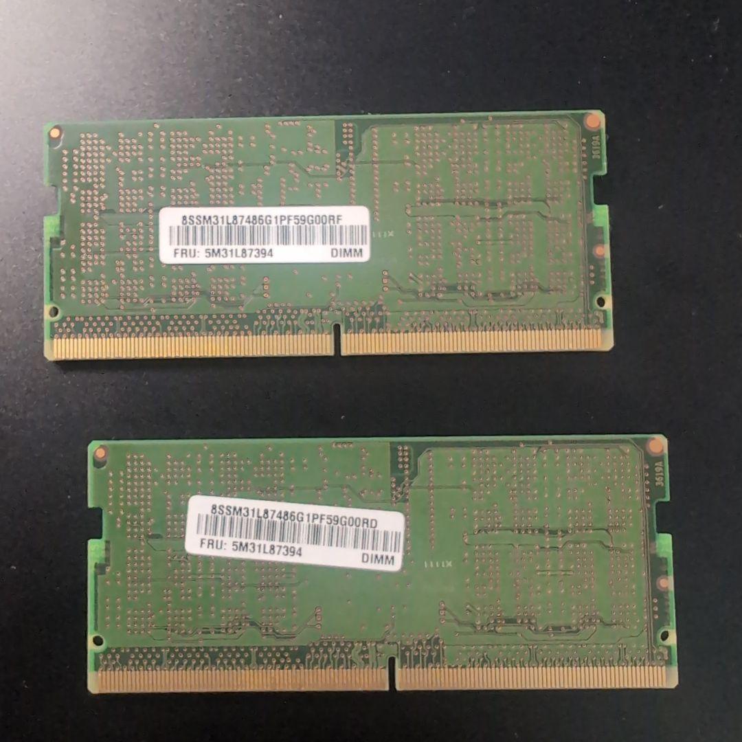 週末お得！ノートPCメモリ 32 GB DDR5 SODIMM - 2x16GB