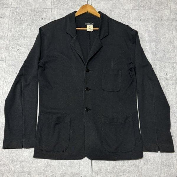 90s agnis.b. HOMME スウェット テーラードジャケット