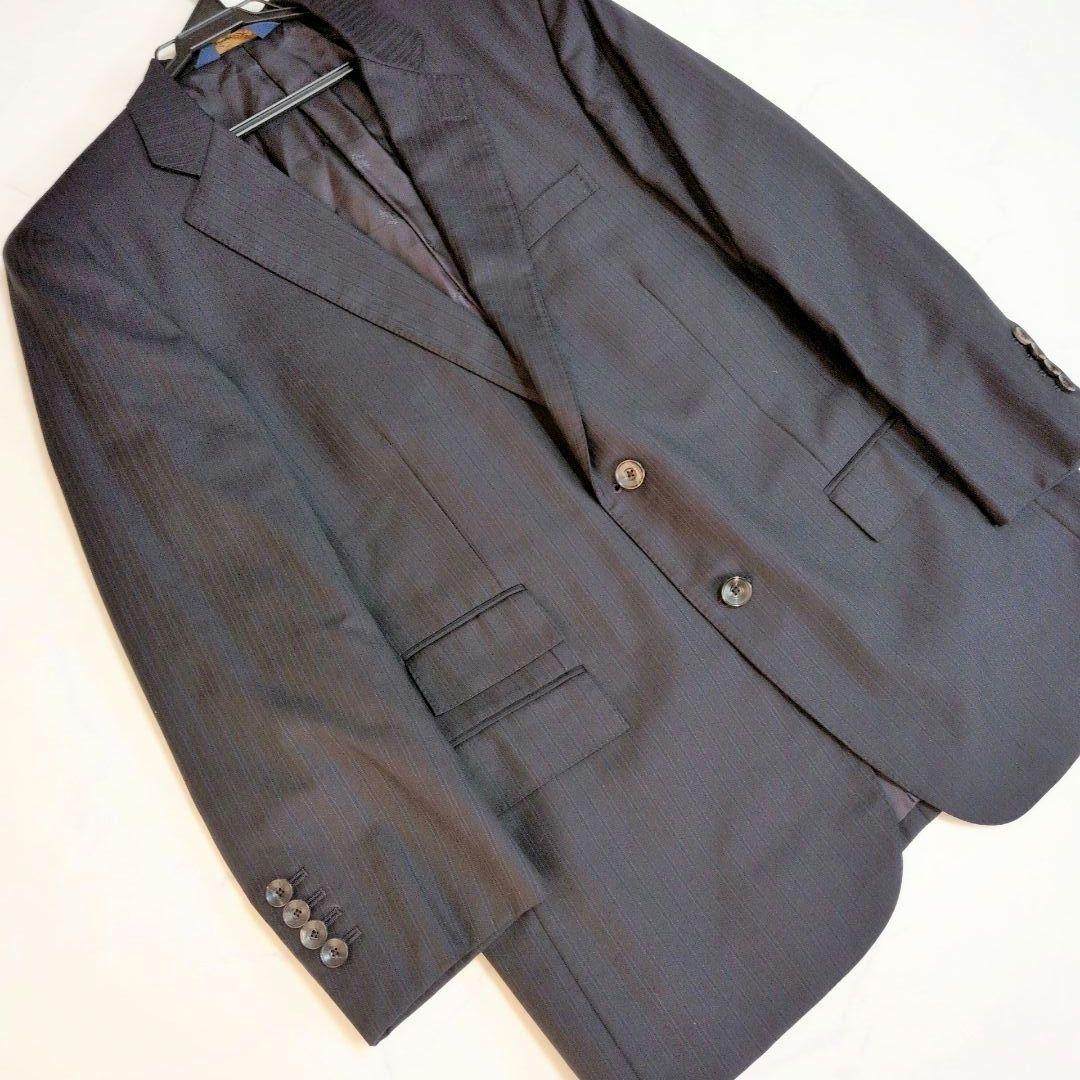 ブルックスブラザーズ セットアップ カノニコ スーパー110’s 濃紺 L相当