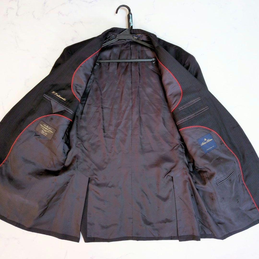 ブルックスブラザーズ セットアップ カノニコ スーパー110’s 濃紺 L相当