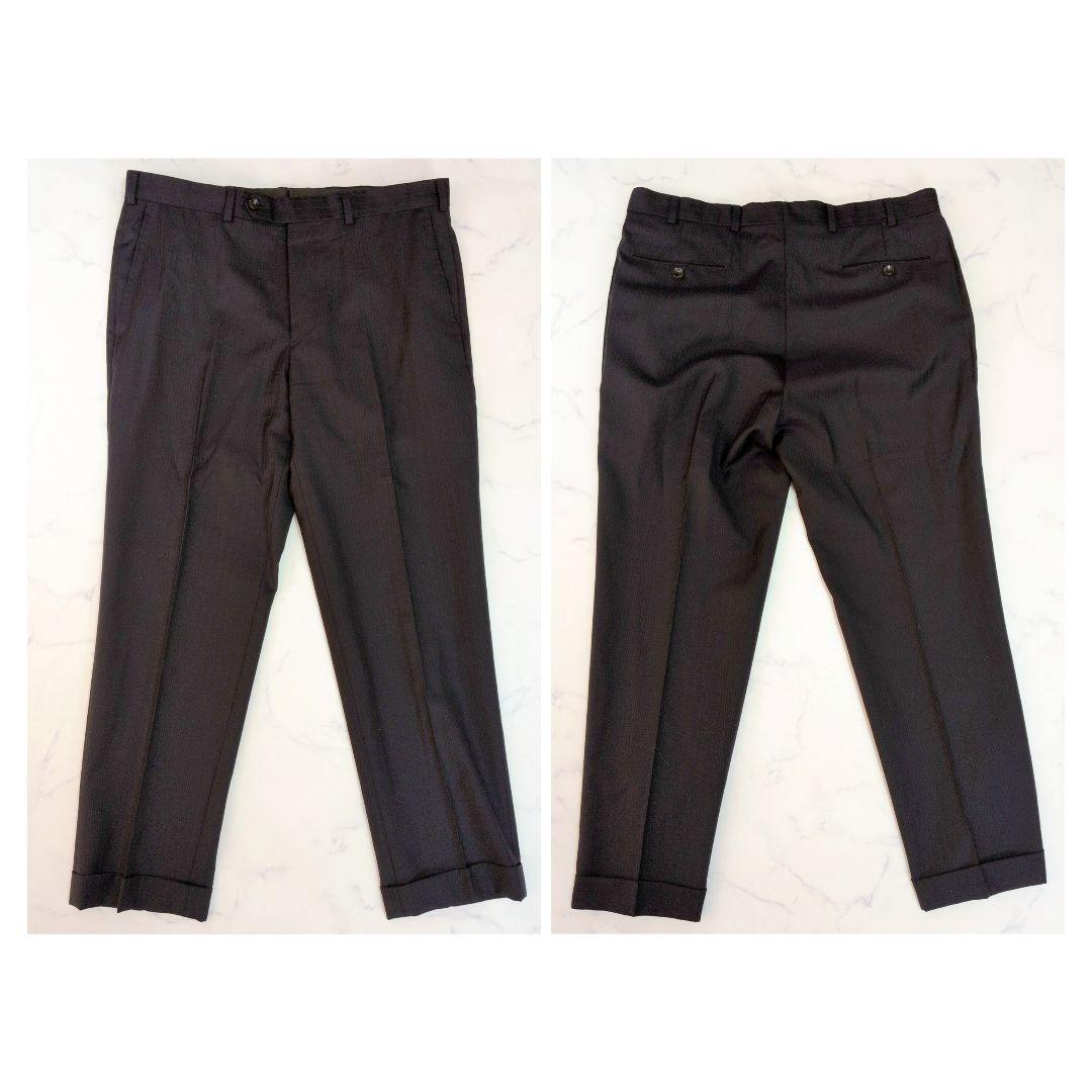 ブルックスブラザーズ セットアップ カノニコ スーパー110’s 濃紺 L相当