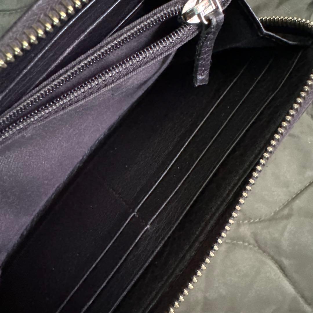 Fendi FFロゴ長財布 ブラウン/ブラック