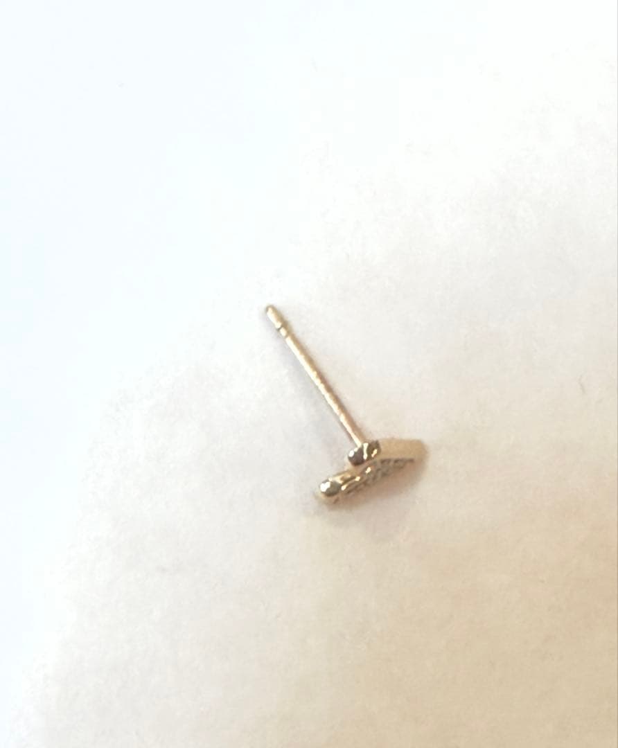 スタージュエリー K10 ピアスCONNECT WITH LOVE 片耳