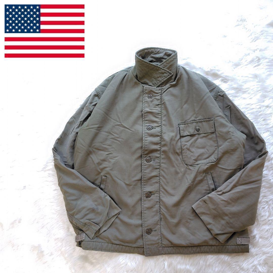 ちゃな✨タウンユース最強短丈✨アメリカ軍★US Navy★A2★デッキジャ