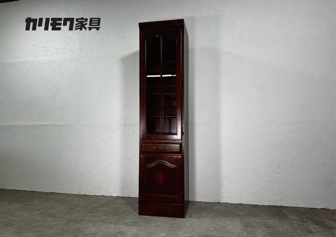 『karimoku』カリモク ハイチェスト カップボード 飾棚 RWche12